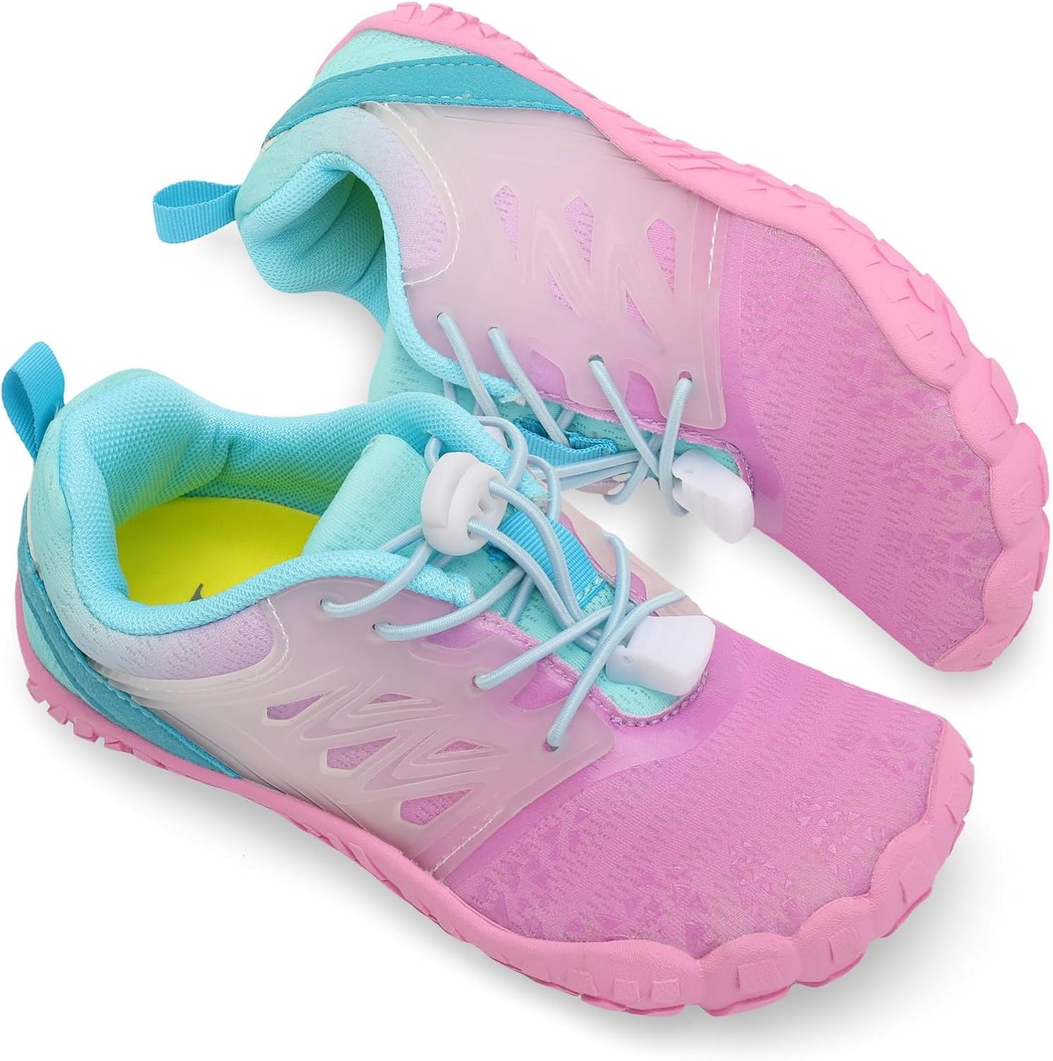 image:imageLRUN Kids Water Shoes Quick Dry Boys Girls Barefoot Shoes for Beach Pool Sand NonSlip Outdoor Athletic Walking SneakerPurple